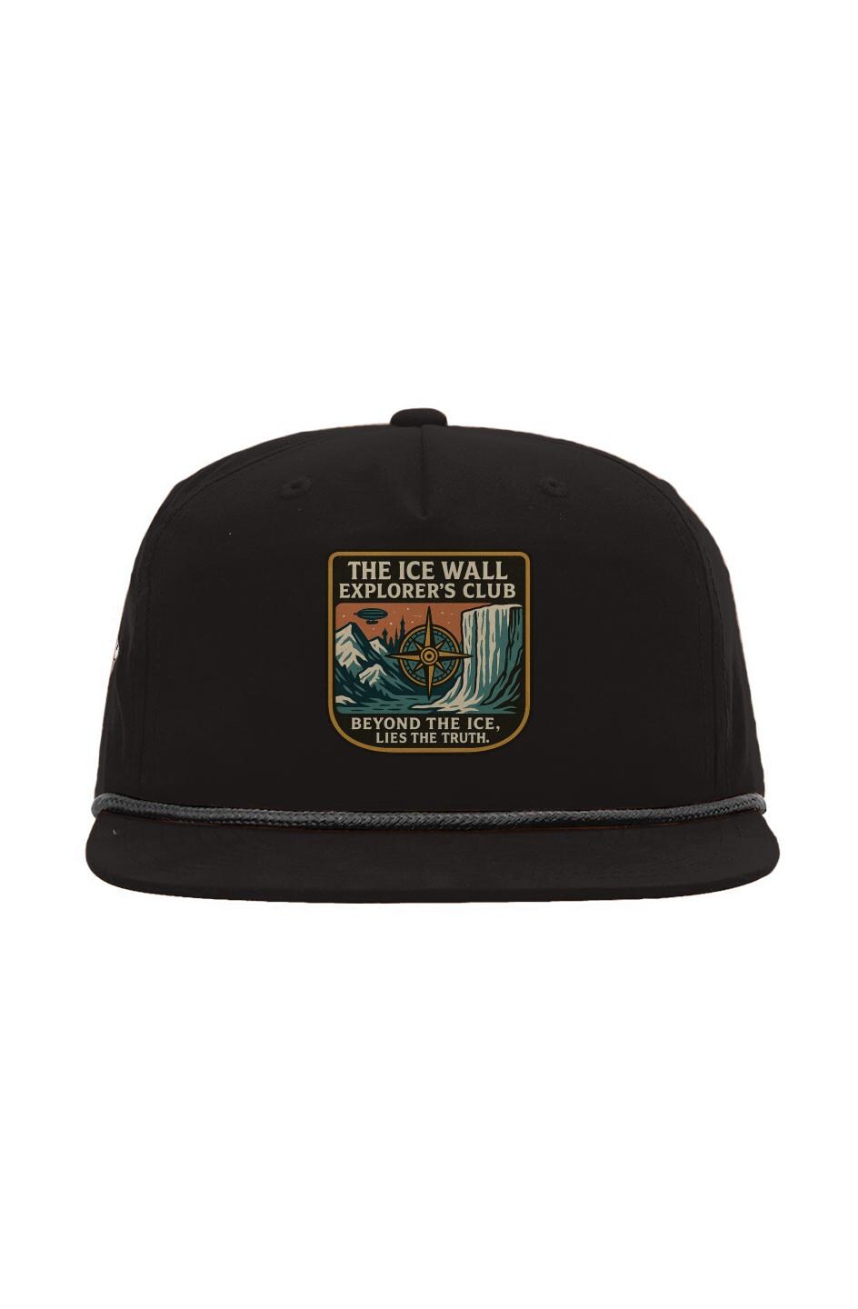 Ice Wall Explorer's Club Snapback Hat