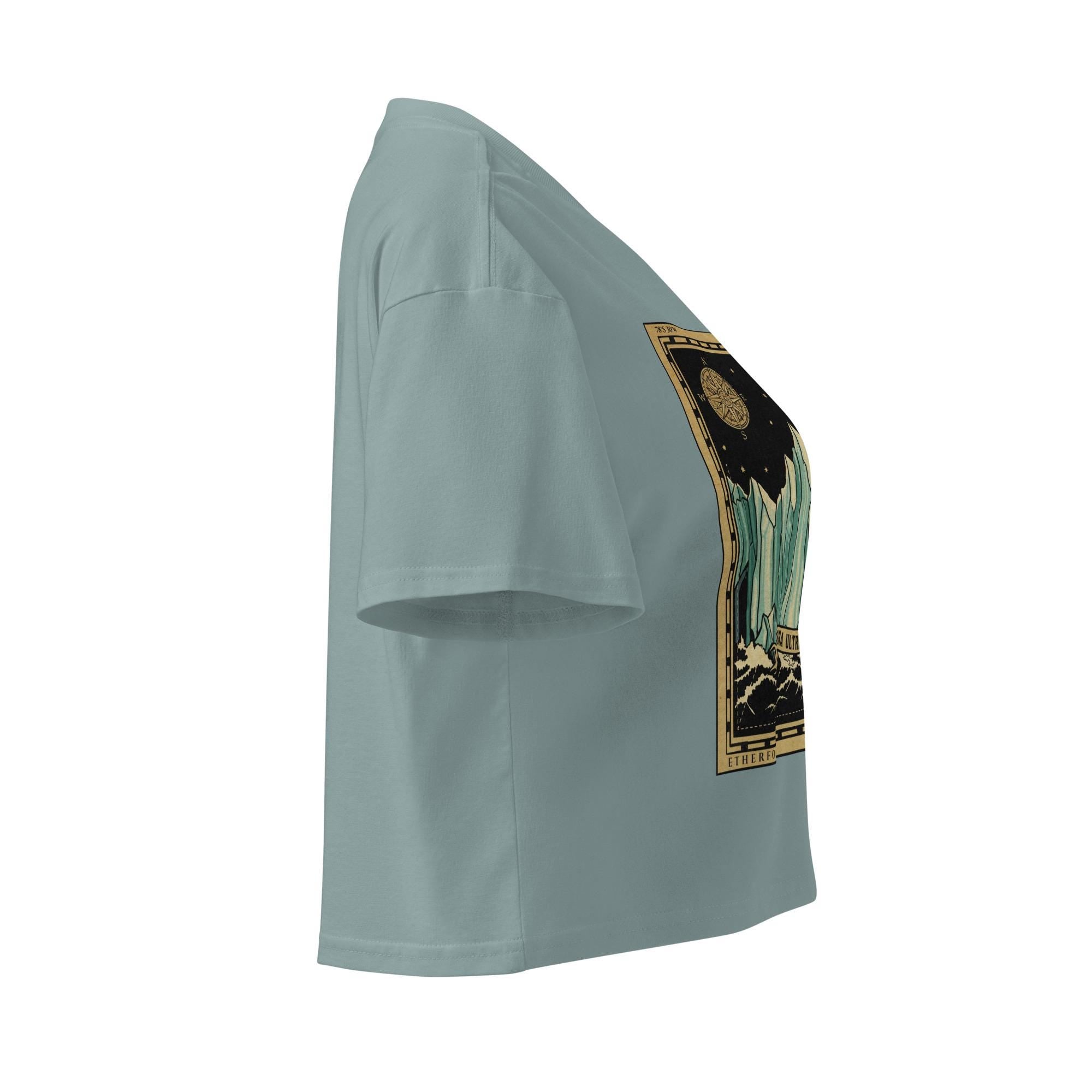Terra Ultra Glaciem — Ice Wall Expedition Crop Top