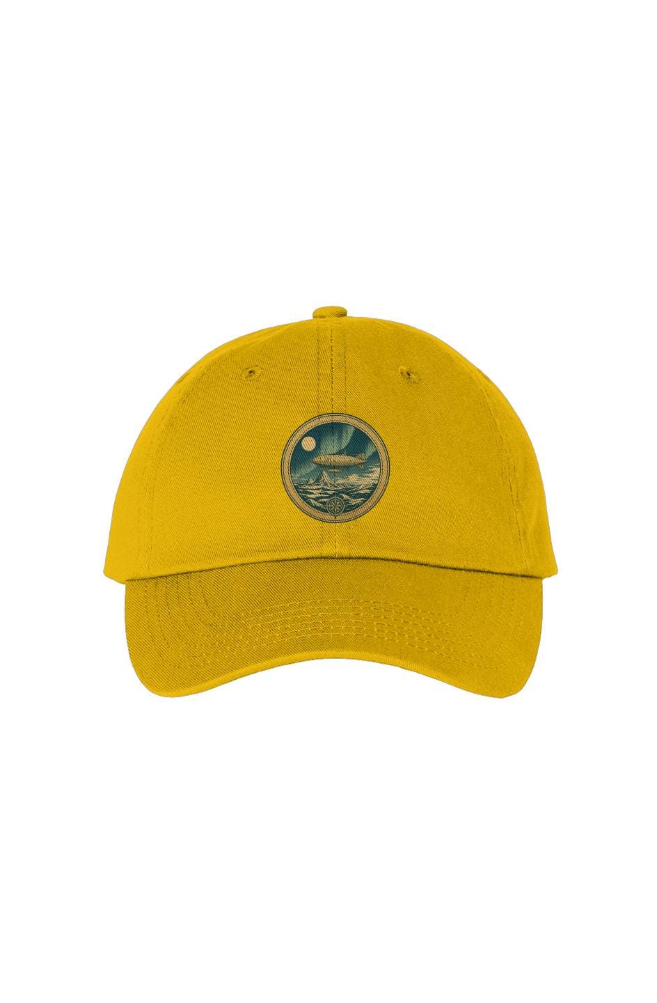 Beyond the Ice – Vintage Airship Bio-Washed Dad Hat