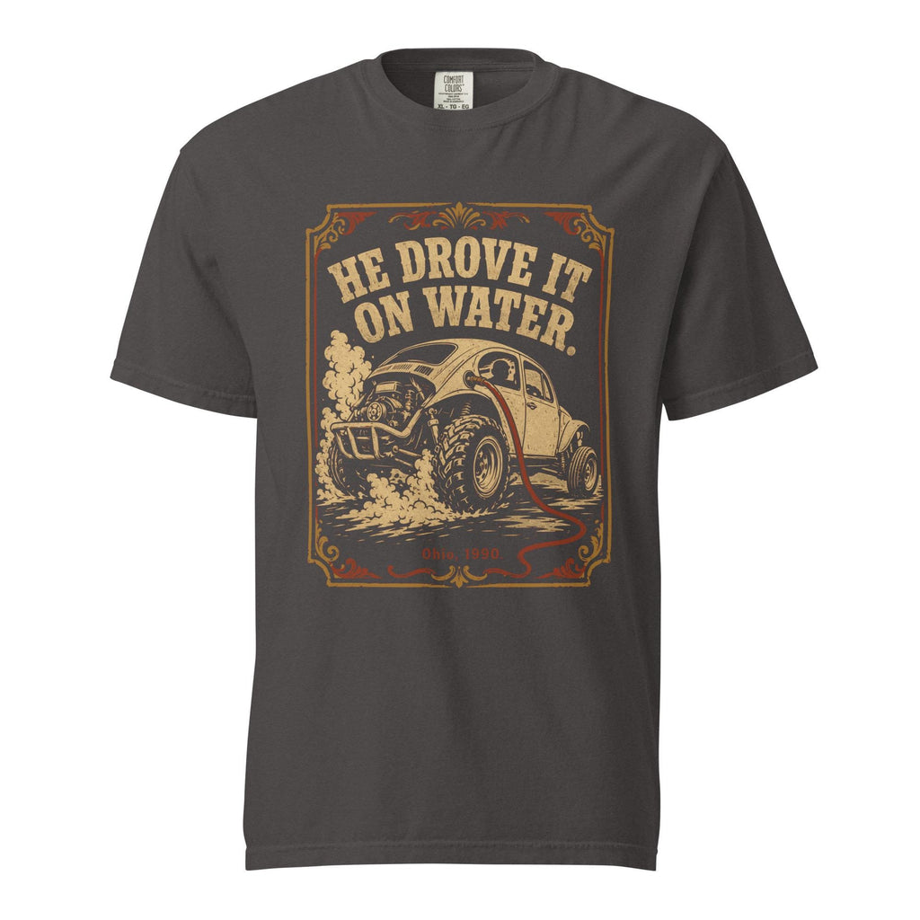 He Drove It On Water: Stanley Meyer Tribute Unisex T-Shirt