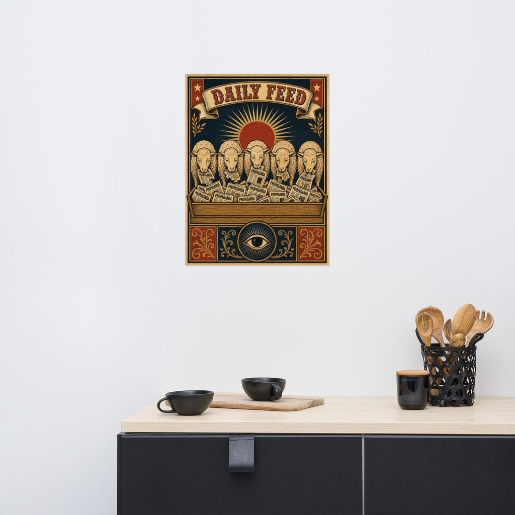 Daily Feed — Propaganda Trough Poster