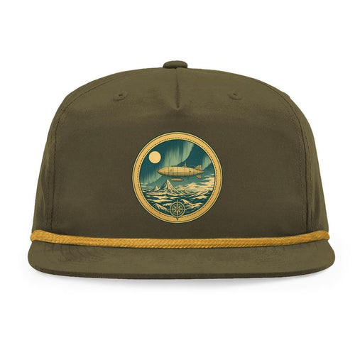 Beyond the Ice Wall – Vintage Airship Explorer Patch Hat