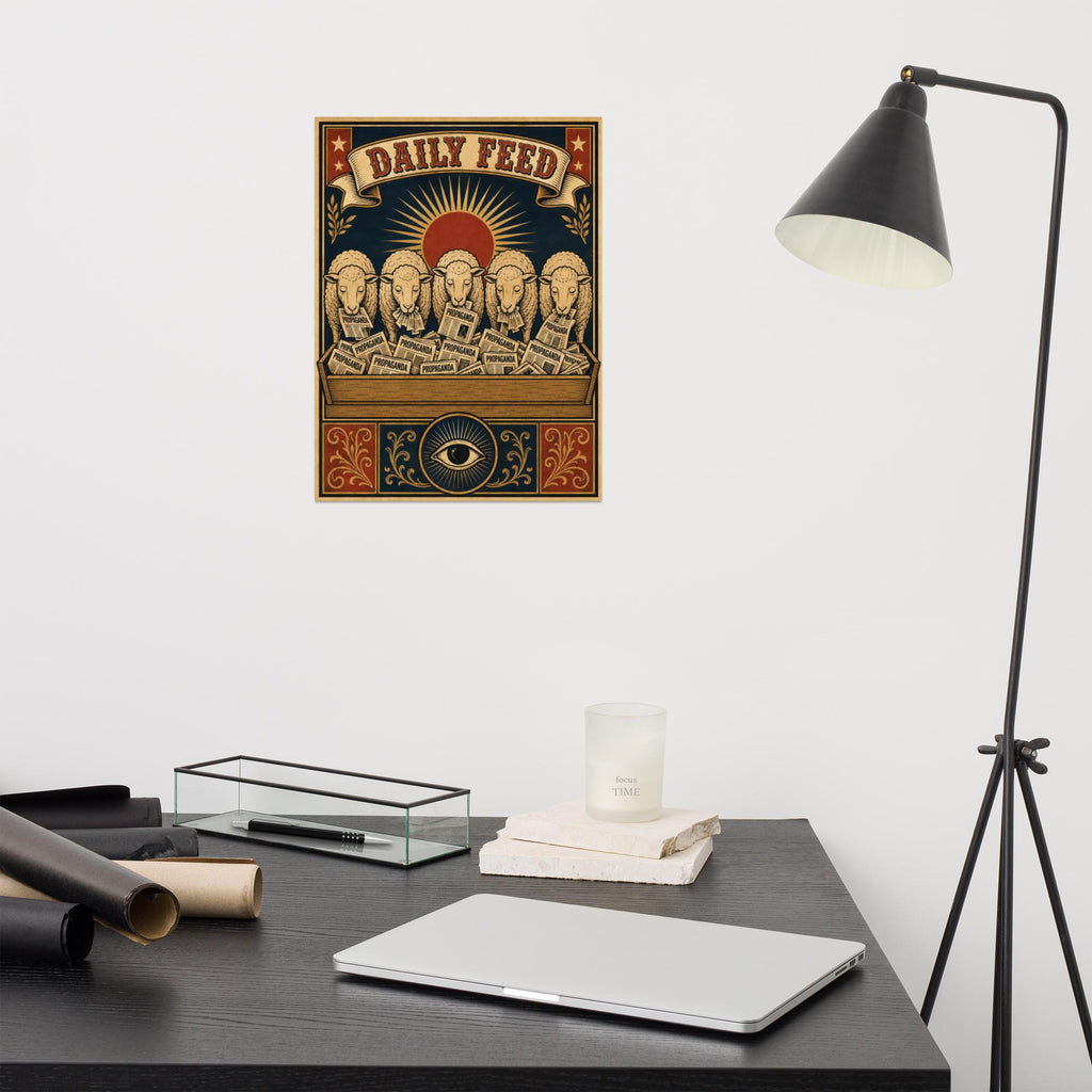 Daily Feed — Propaganda Trough Poster