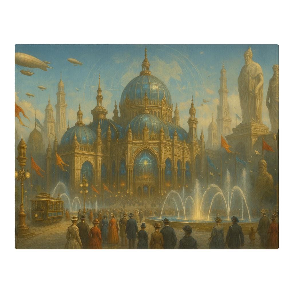 Tartarian Grandeur Woven Placemats – 18×14″ | Poly Twill or 100% Cotton Twill