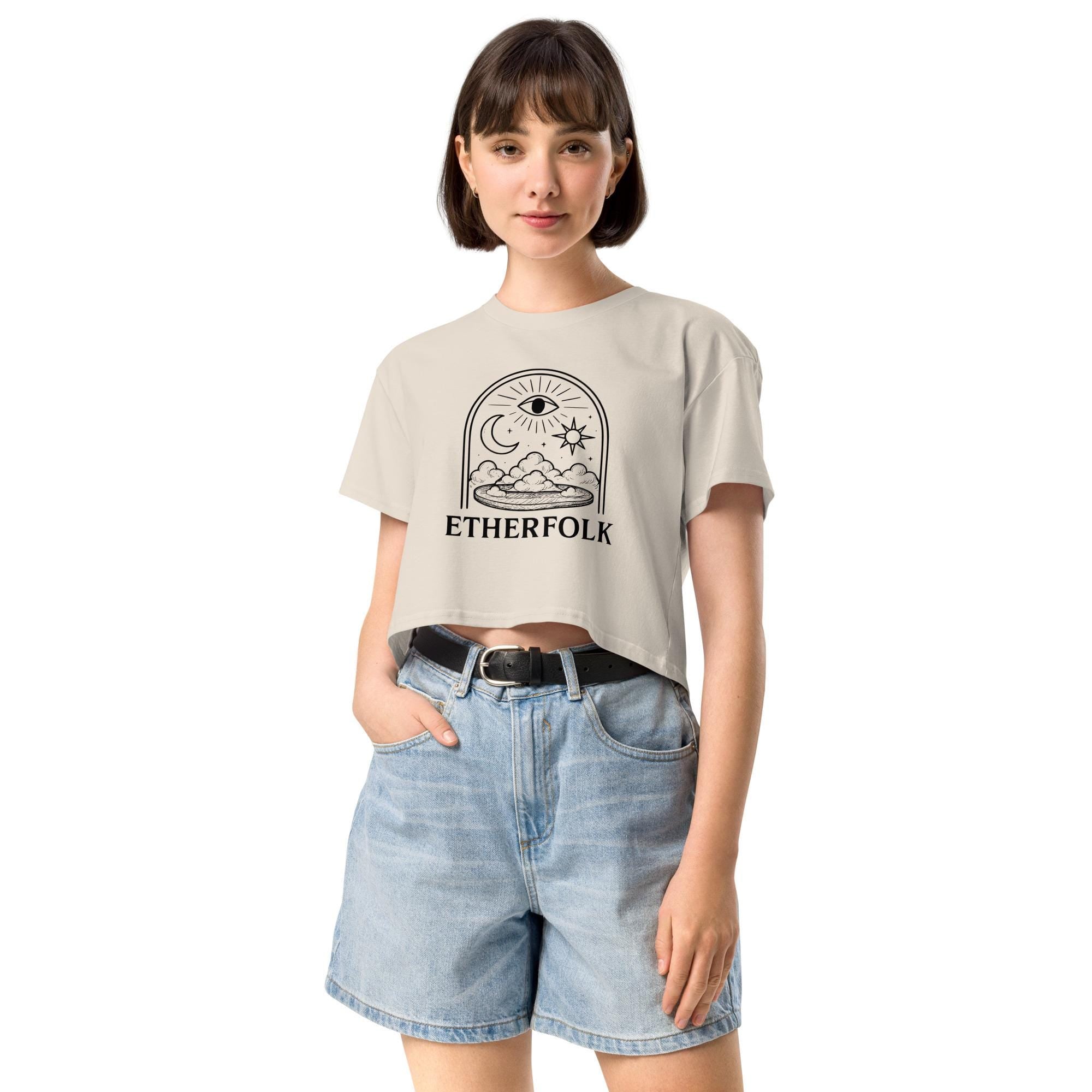 Terra Ultra Glaciem — Ice Wall Expedition Crop Top