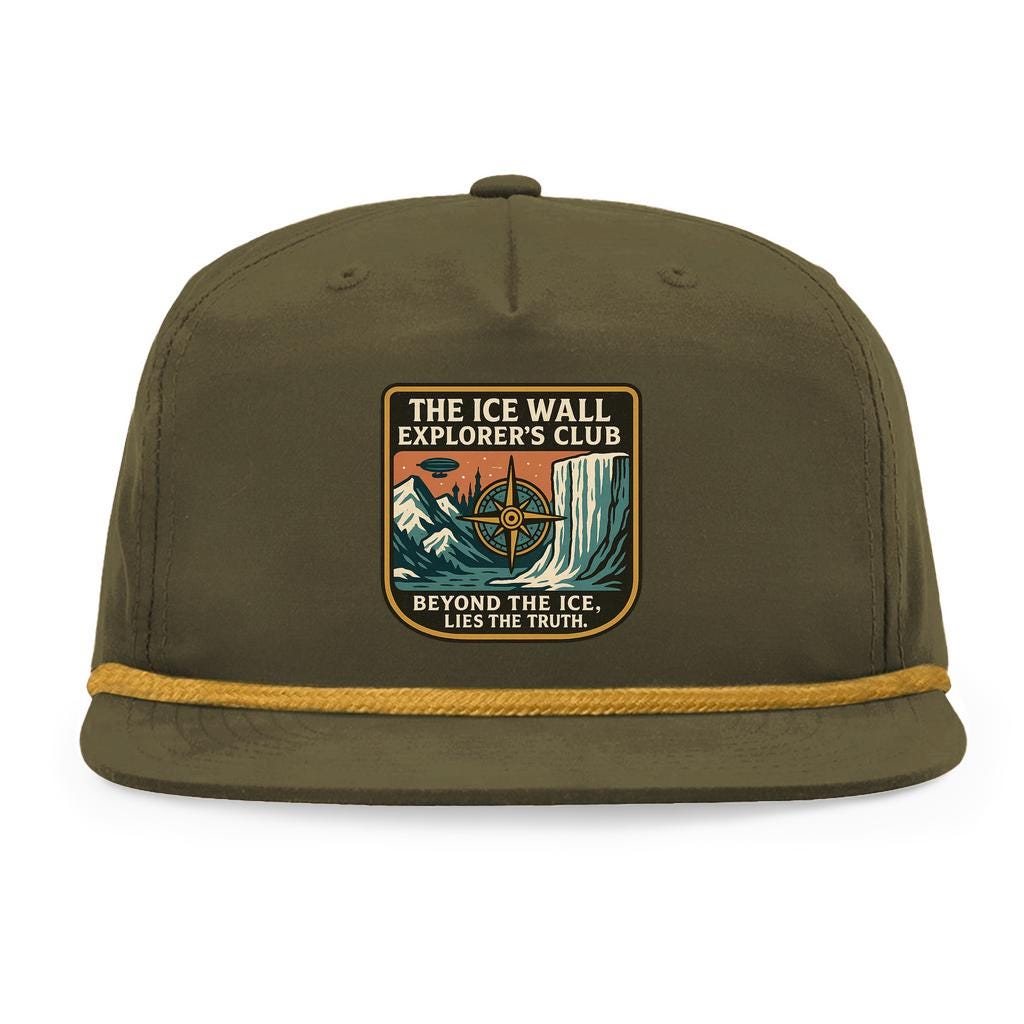 Ice Wall Explorer's Club Snapback Hat