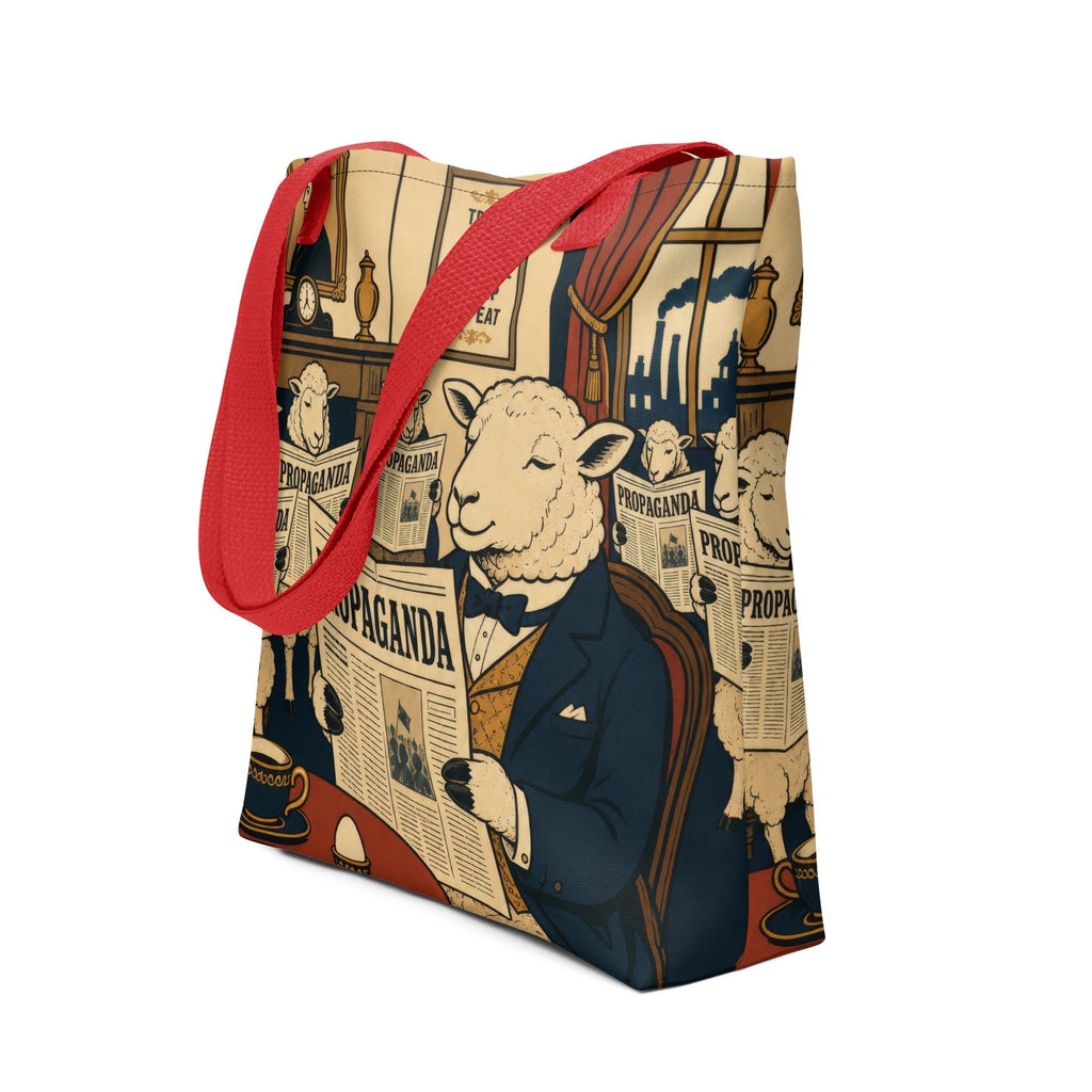 Propaganda Breakfast Tote Bag