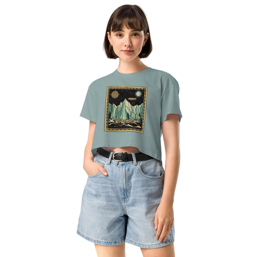 Terra Ultra Glaciem — Ice Wall Expedition Crop Top