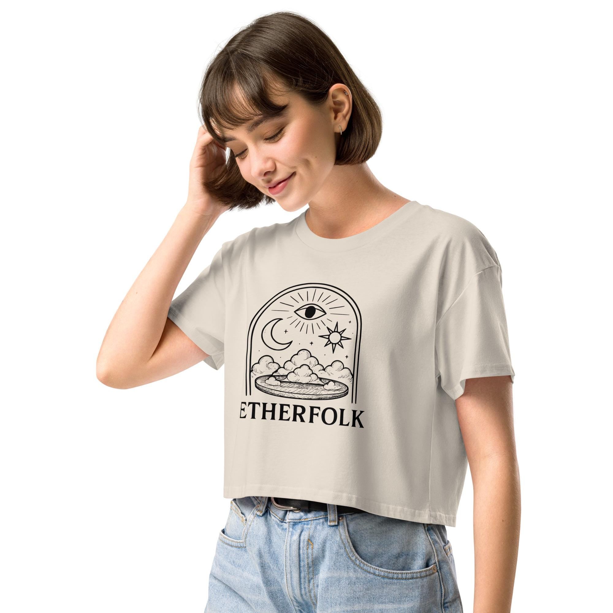 Terra Ultra Glaciem — Ice Wall Expedition Crop Top