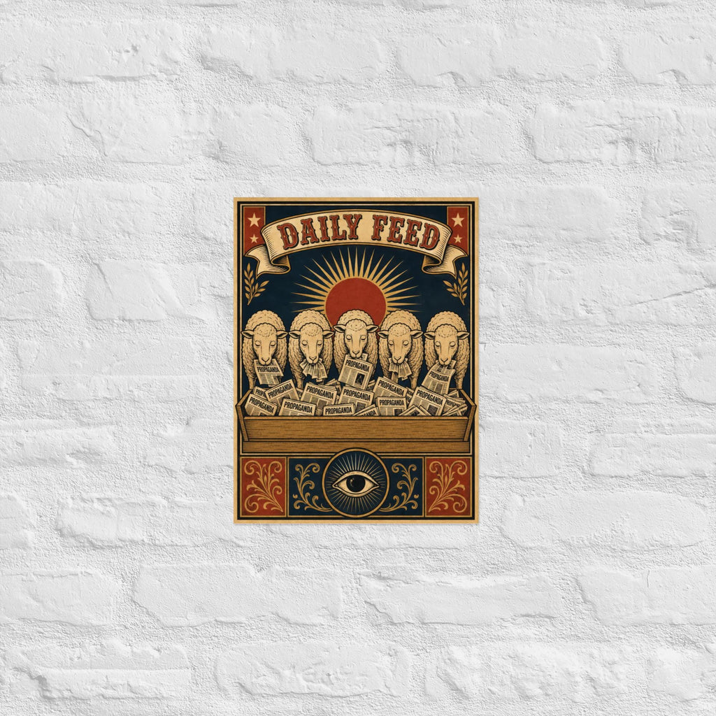 Daily Feed — Propaganda Trough Poster