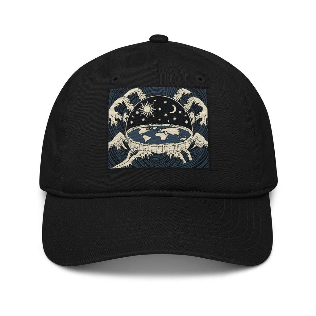 The Waters Above: Organic Cotton Dad Hat, Flat Earth, As Above So Below