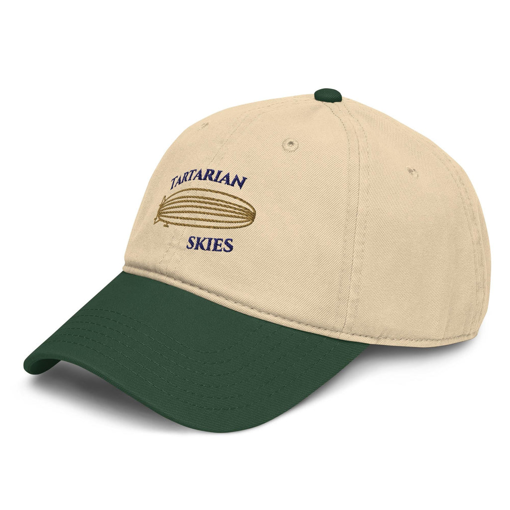Tartarian Skies Airship Embroidered Baseball Cap