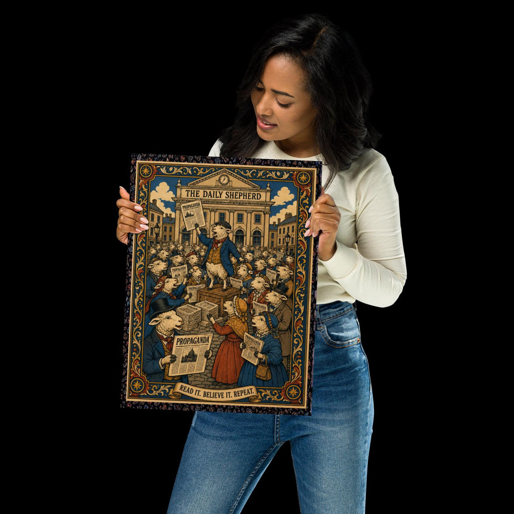 The Daily Shepherd — Town Square Poster