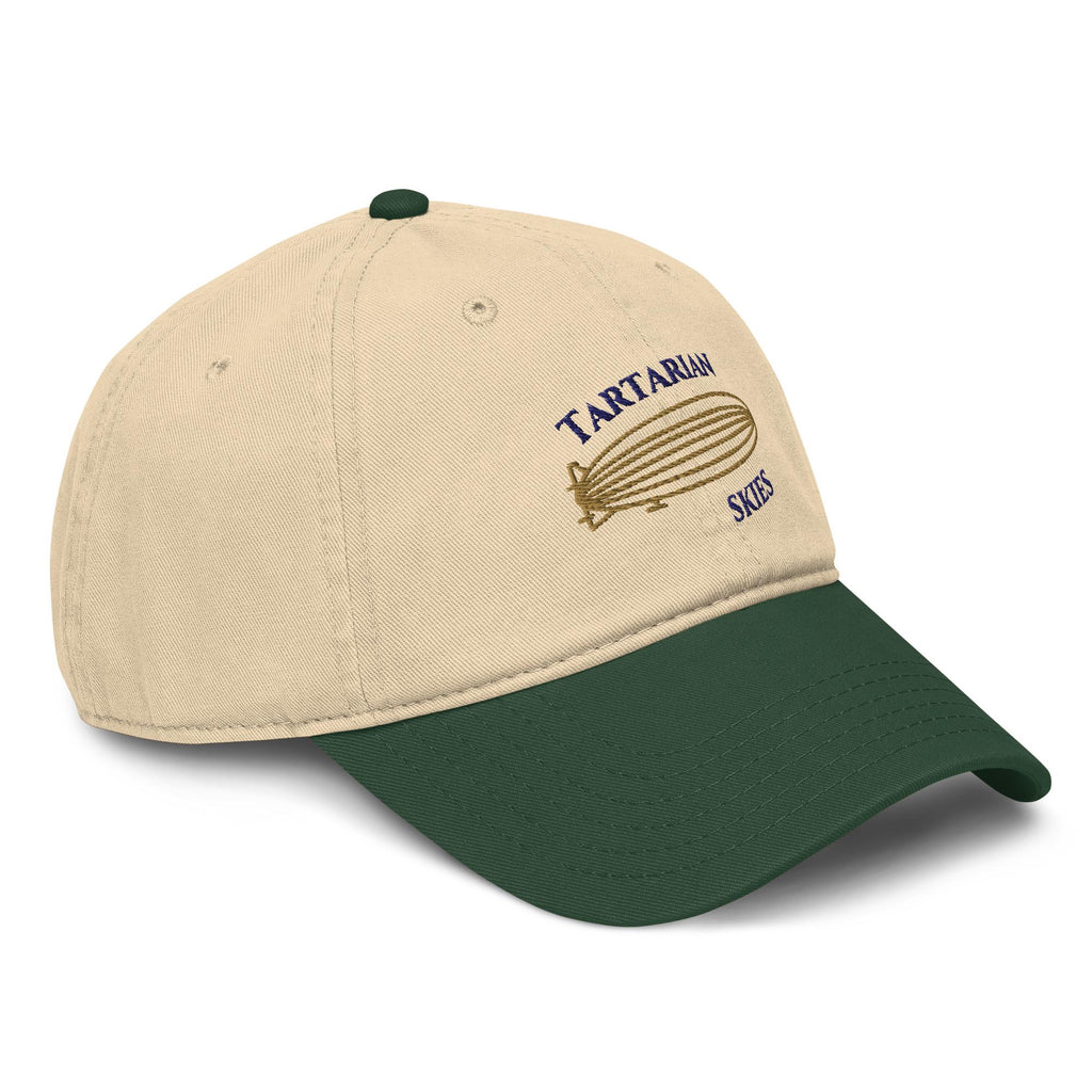 Tartarian Skies Airship Embroidered Baseball Cap