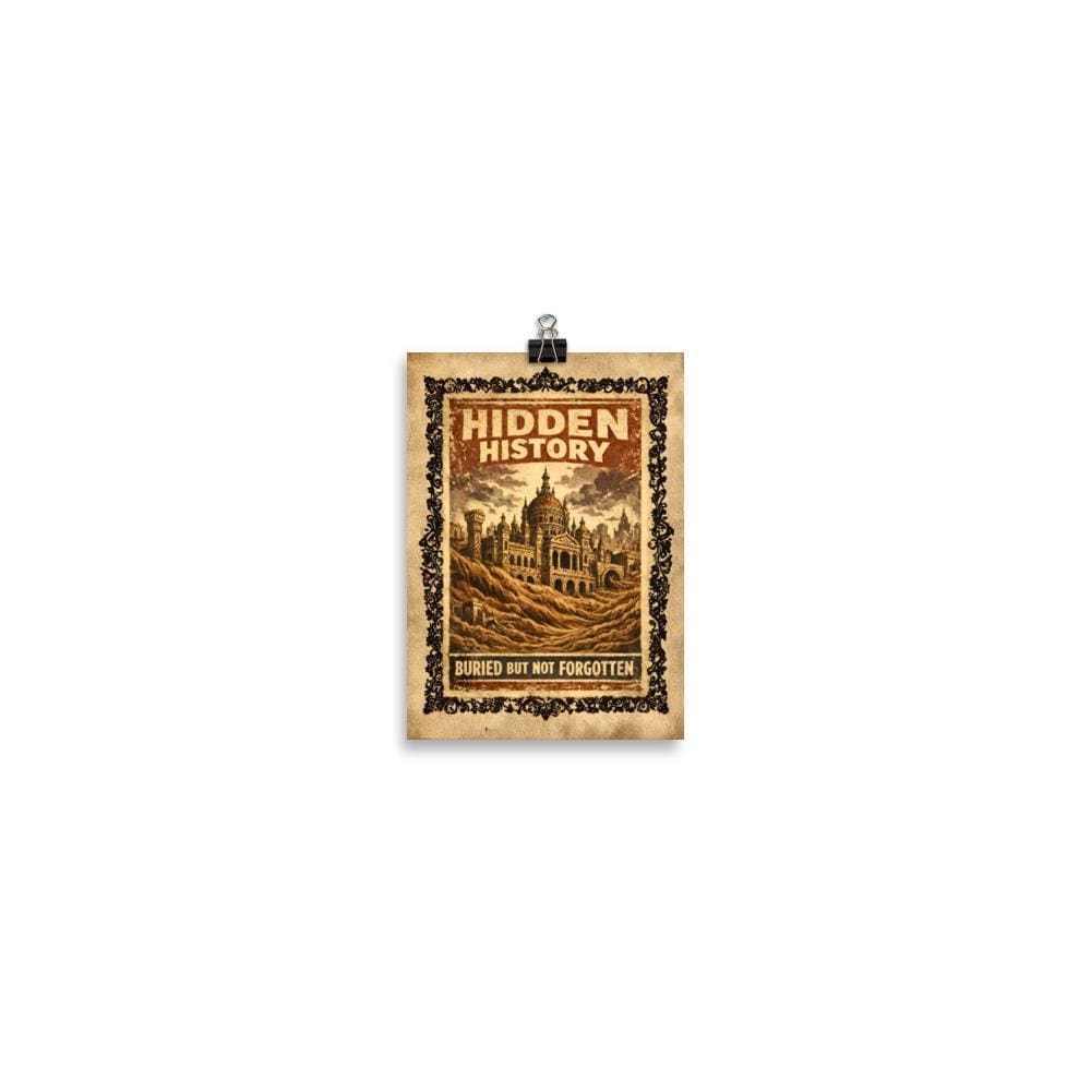 Buried But Not Forgotten — Mud Flood Tartaria Poster