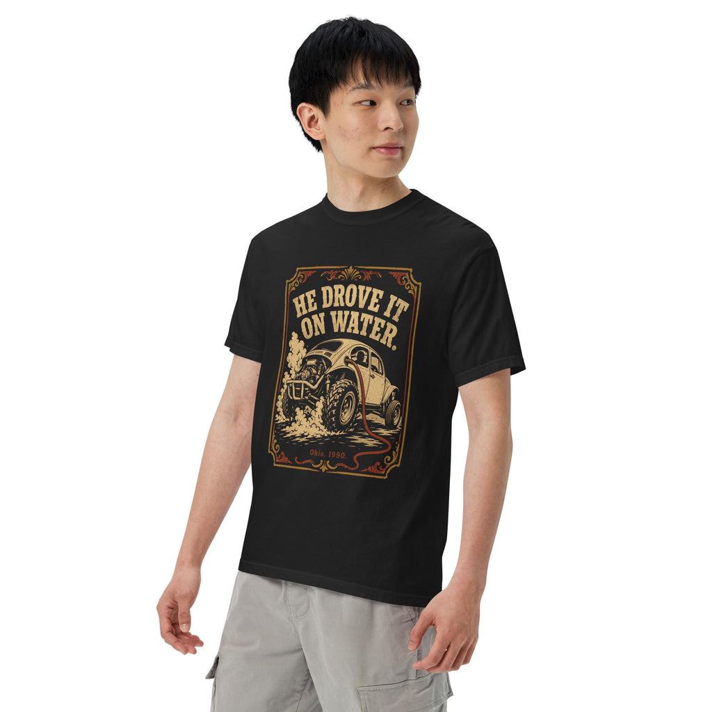 He Drove It On Water: Stanley Meyer Tribute Unisex T-Shirt
