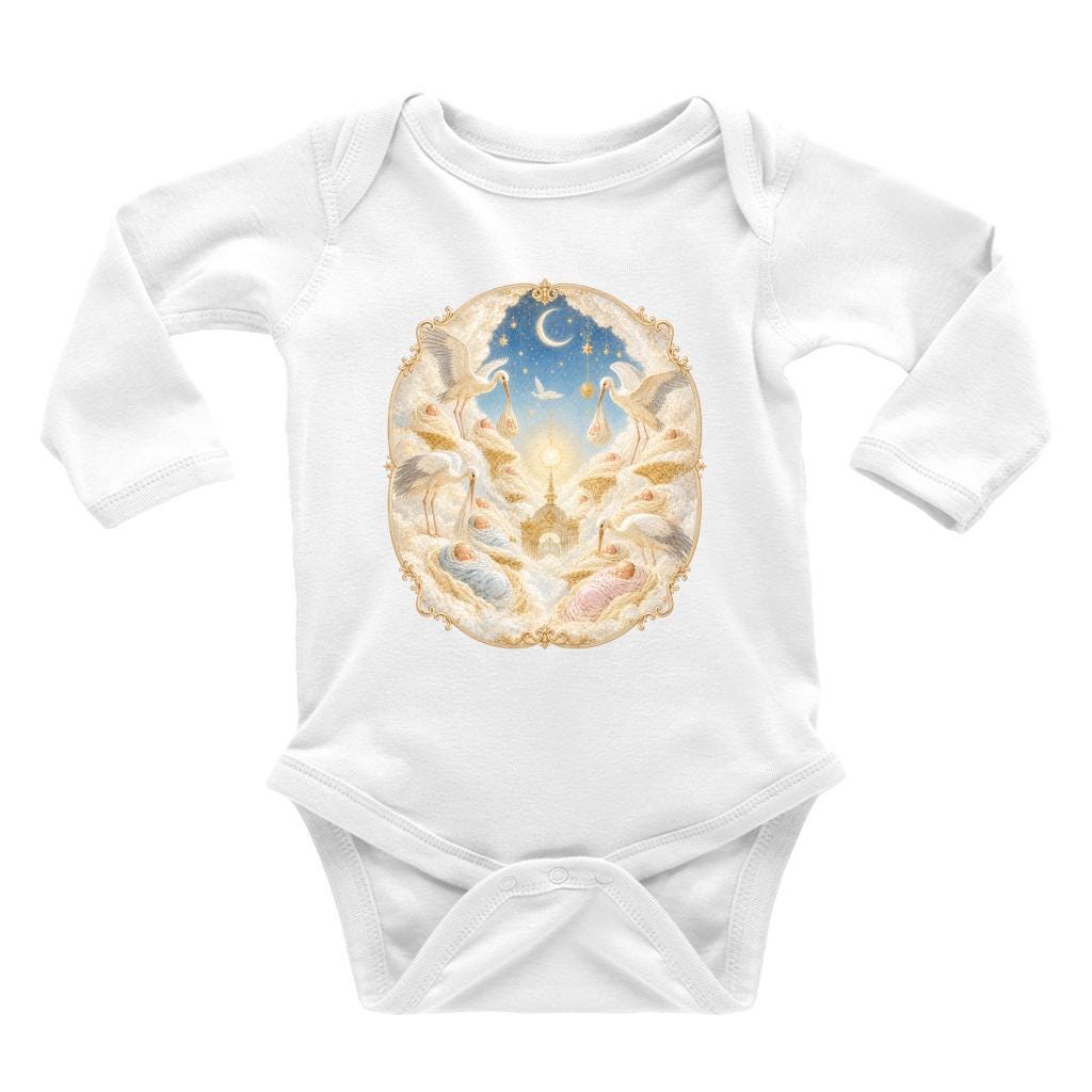 Chosen From the Stars Baby Bodysuit: The Celestial Nursery