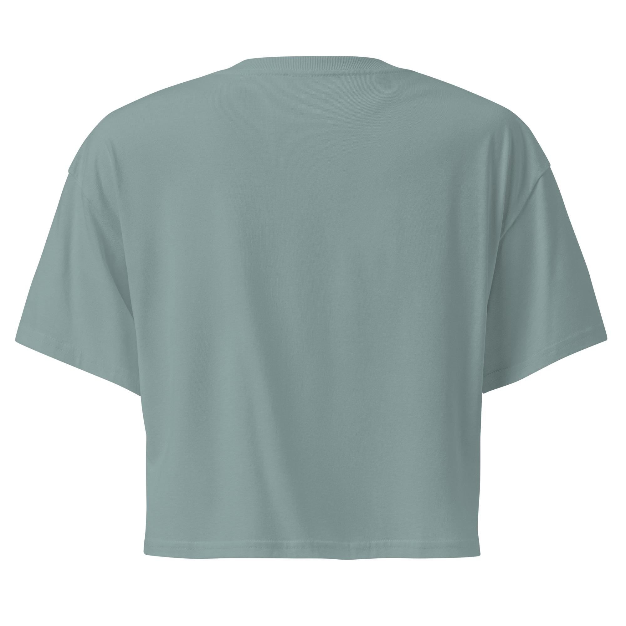 Terra Ultra Glaciem — Ice Wall Expedition Crop Top
