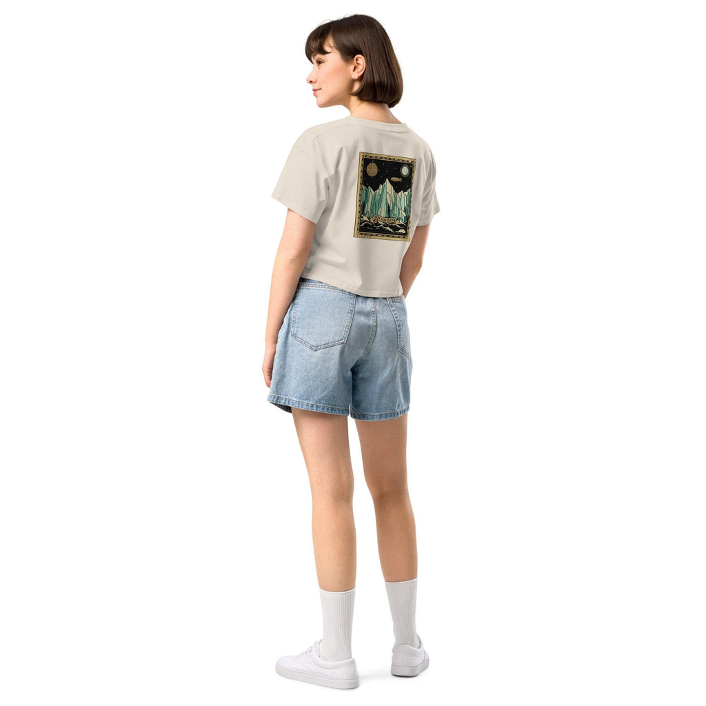 Terra Ultra Glaciem — Ice Wall Expedition Crop Top